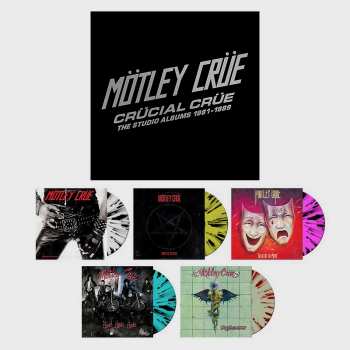 5LP Mötley Crüe: Crücial Crüe: The Studio Albums 1981-1989