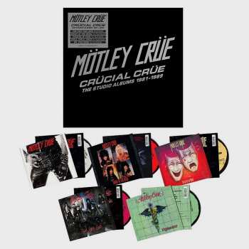 5CD Mötley Crüe: Crücial Crüe: The Studio Albums 1981-1989