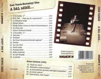 CD Cseh Tamás: A Dal Nélkül...
