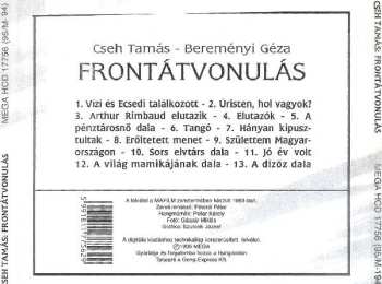 CD Cseh Tamás: Frontátvonulás