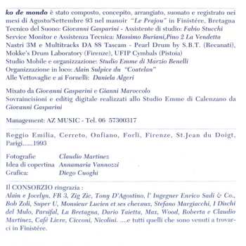 CD C.S.I.: Ko De Mondo DIGI