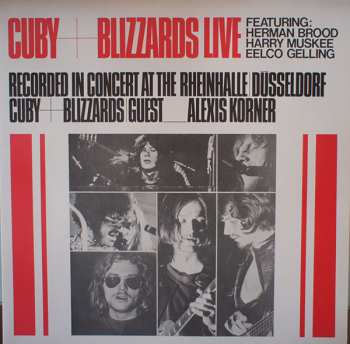 LP Cuby + Blizzards: Cuby + Blizzards Live (Recorded In Concert At The Rheinhalle Dusseldorf) LTD | CLR