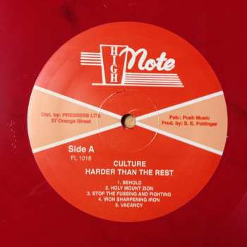 LP Culture: Harder Than The Rest CLR