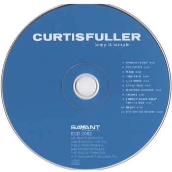 CD Curtis Fuller: Keep It Simple