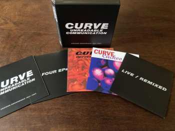 4CD/Dobozkészlet Curve: Unreadable Communication: Anxious Recordings 1991-1993