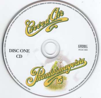 CD/DVD Curved Air: Phantasmagoria DLX