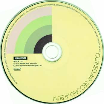 CD Curved Air: Second Album