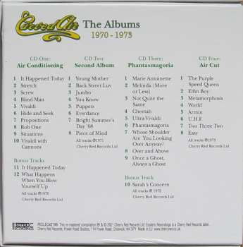 4CD/Dobozkészlet Curved Air: The Albums 1970-1973