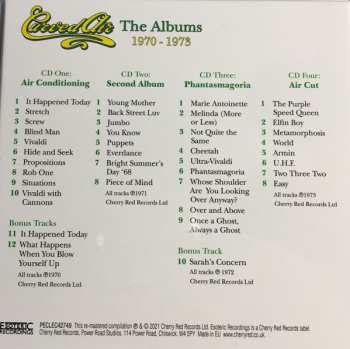 4CD/Dobozkészlet Curved Air: The Albums 1970-1973