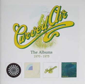 4CD/Dobozkészlet Curved Air: The Albums 1970-1973