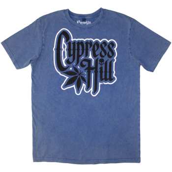 Merch Cypress Hill: Stone Wash Póló Logo Cypress Hill