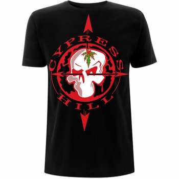 Merch Cypress Hill: Póló Skull Compass