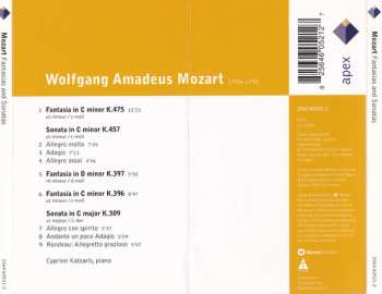 CD Cyprien Katsaris: Fantasias And Sonatas