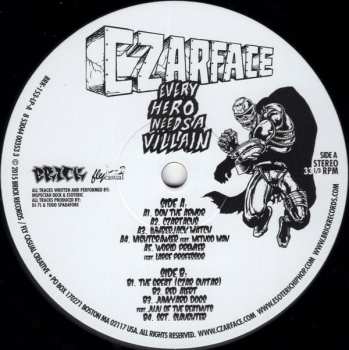 2LP Czarface: Every Hero Needs A Villain