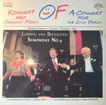 LP The Czech Philharmonic Orchestra: Symphony No. 9 (Koncert Pro Občanské Fórum = A Concert For The Civic Forum)