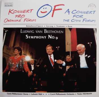 LP The Czech Philharmonic Orchestra: Symphony No. 9 (Koncert Pro Občanské Fórum = A Concert For The Civic Forum)