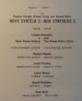 LP The Blue Effect: Nová Syntéza 2