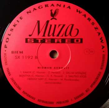 LP Czesław Niemen: Niemen Aerolit