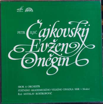 3LP/Dobozkészlet Pyotr Ilyich Tchaikovsky: Eugene Onegin