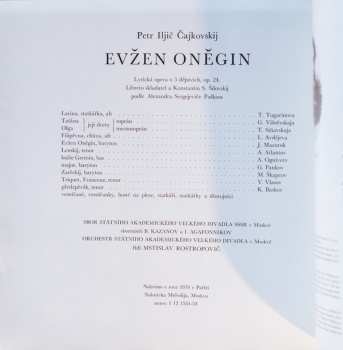 3LP/Dobozkészlet Pyotr Ilyich Tchaikovsky: Eugene Onegin