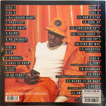 2LP DaBaby: Blame It On Baby DLX