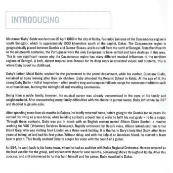 CD Daby Balde: Introducing Daby Balde