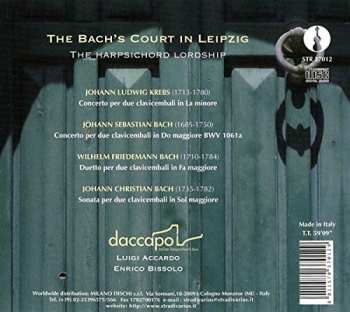 CD Enrico Bissolo: The Bach's Court In Leipzig (The Harpsichord Lordship - Music For Two Harpsichords)