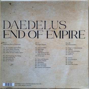 3LP/Dobozkészlet Daedelus: End Of Empire LTD