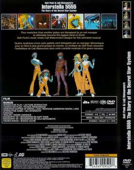 DVD Daft Punk: Interstella 5555 (The 5tory Of The 5ecret 5tar 5ystem)