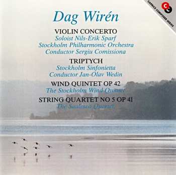 Album Nils-Erik Sparf: Violin Concerto / Triptych / Wind Quintet Op 42 / String Quartet No 5 Op 41