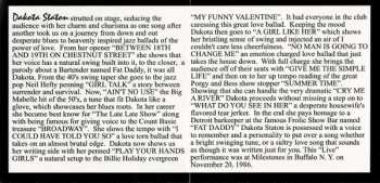 CD Dakota Staton: Live At Milestones