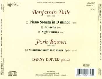 CD York Bowen: Piano Sonata • Prunella • Night Fancies • Miniature Suite