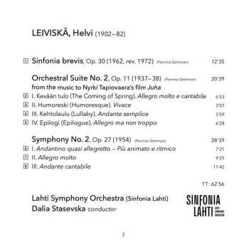 SACD Dalia Stasevska: Orchestral Works Vol. 1