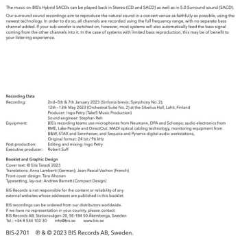 SACD Dalia Stasevska: Orchestral Works Vol. 1