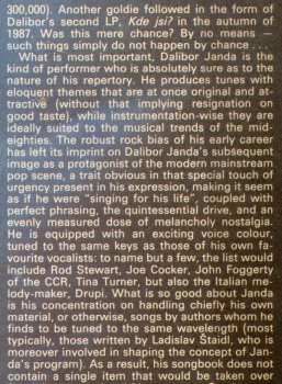 LP Dalibor Janda: Take Them To Mars