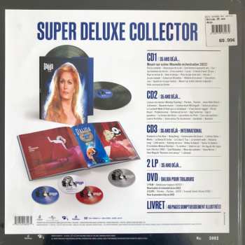 2LP/3CD/DVD/Dobozkészlet Dalida: 35 Ans Déjà... DLX | LTD | NUM