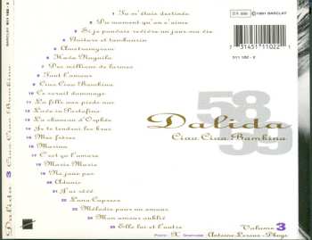 CD Dalida: Ciao Ciao Bambina - Volume 3