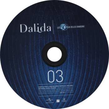 3CD Dalida: Les 50 Plus Belles Chansons
