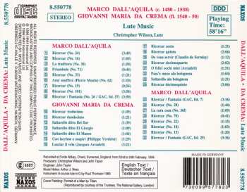 CD Christopher Wilson: Ricercars / Intabulations / Dances