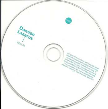 CD Damian Lazarus: Fabric 54