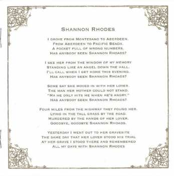 CD Damien Jurado: And Now That I'm In Your Shadow