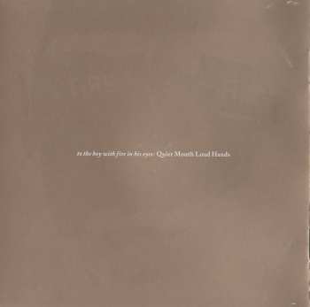 CD Damiera: QuietMouthLoudHands