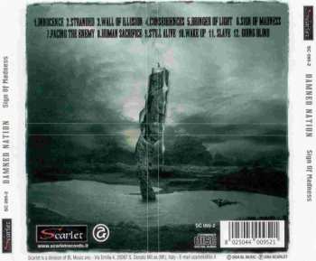 CD Damned Nation: Sign Of Madness
