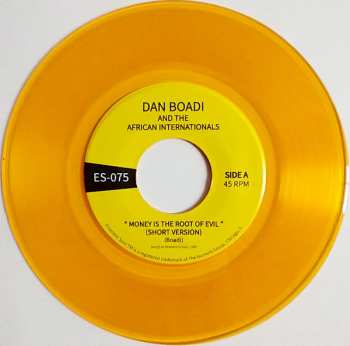 SP Dan Boadi And The African Internationals: Money Is The Root Of Evil / Duodu Wuo Ye Ya CLR