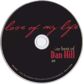 CD Dan Hill: Love Of My Life: The Best Of Dan Hill