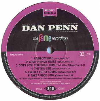 2LP Dan Penn: The Fame Recordings