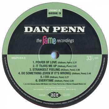 2LP Dan Penn: The Fame Recordings