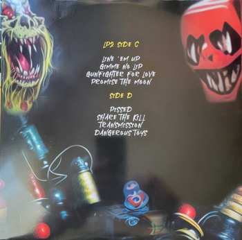 2LP Dangerous Toys: Vitamins And Crash Helmets Live CLR | LTD
