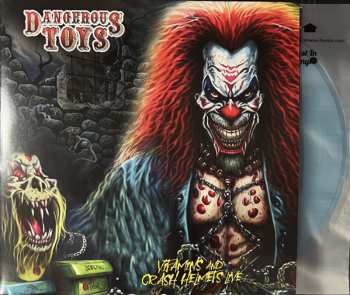 2LP Dangerous Toys: Vitamins And Crash Helmets Live CLR | LTD