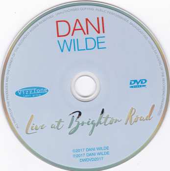 CD/DVD Dani Wilde: Live at Brighton Road